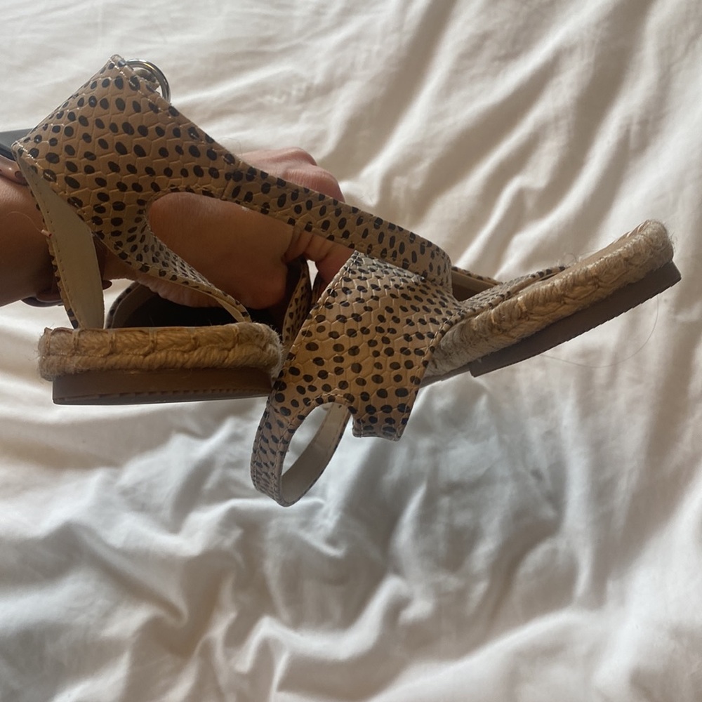 Animal Print Memory Foam Closed Toed Espadrille S… - image 3